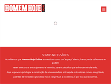 Tablet Screenshot of homemhojeonline.org